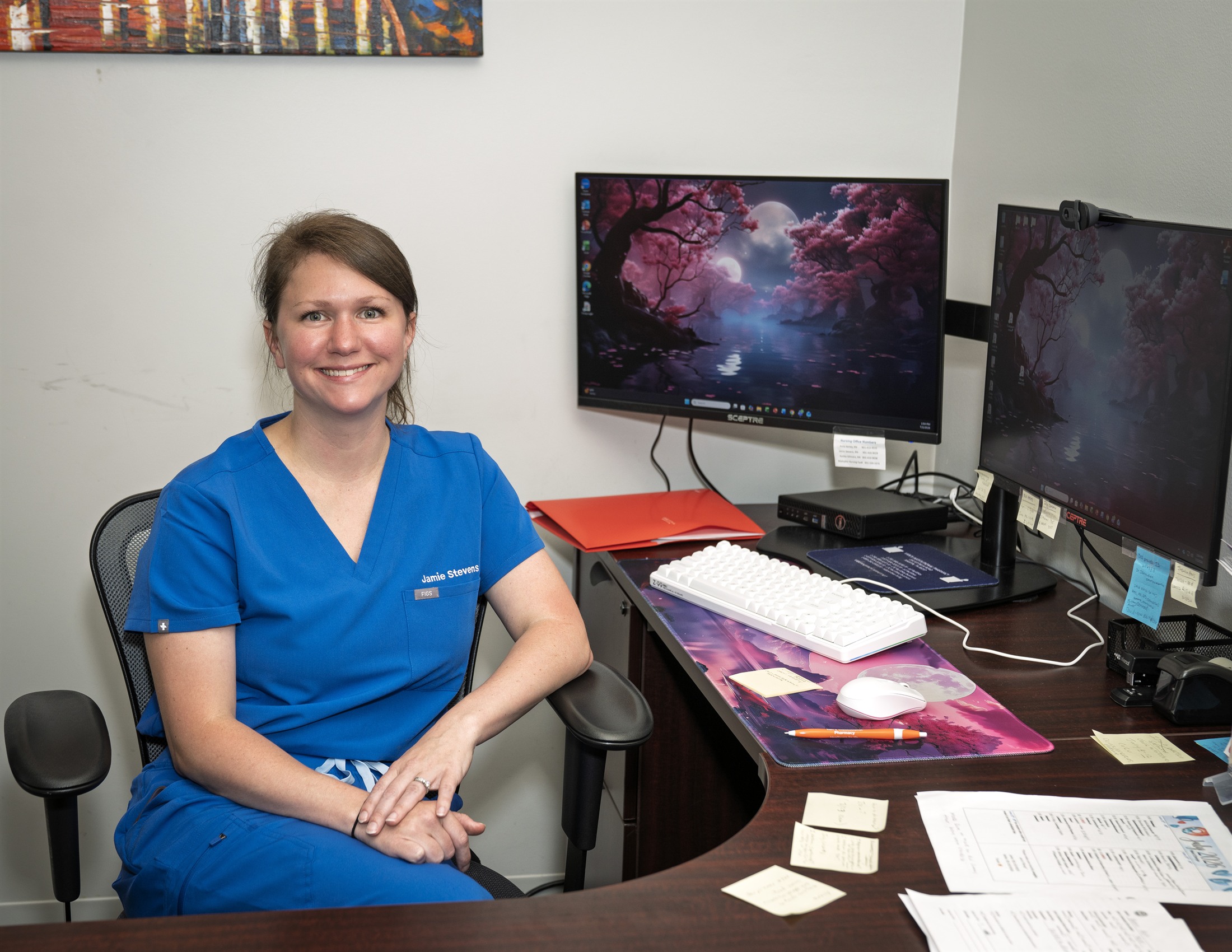 Jamie Stevens, Registered Nurse at Support Solutions.